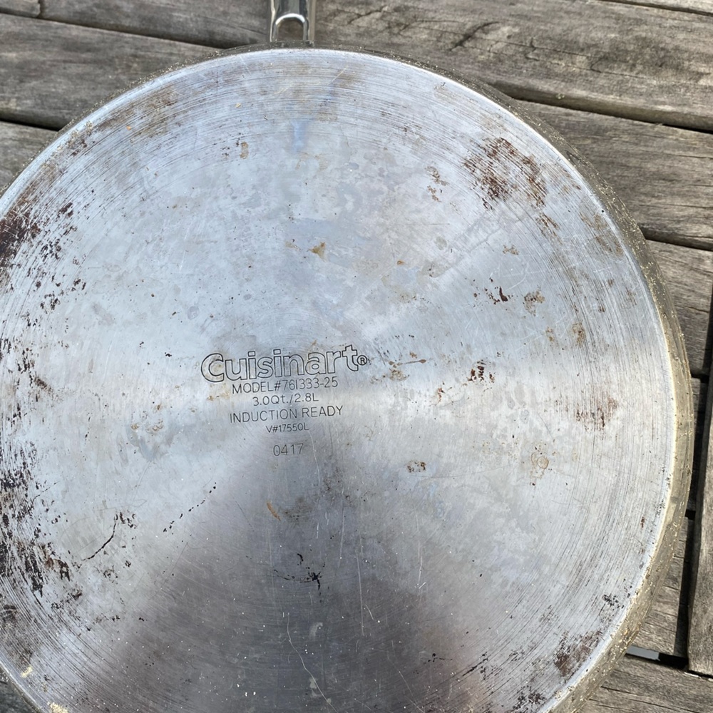Cuisinart Stainless Steel Fry Pan - Silver Finish